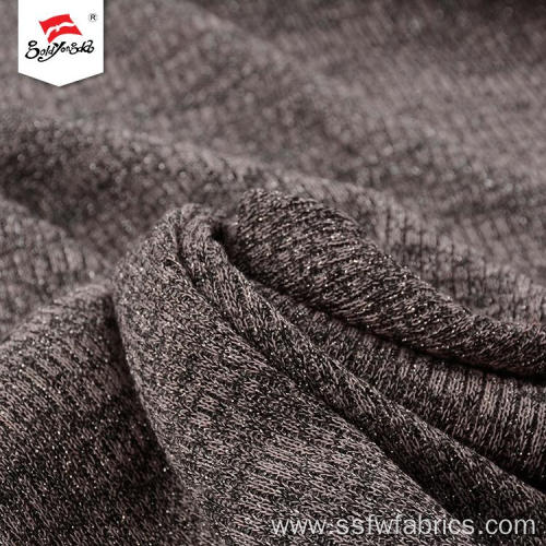 Fashionable Elegant Knitted Rayon Metallic Fabric